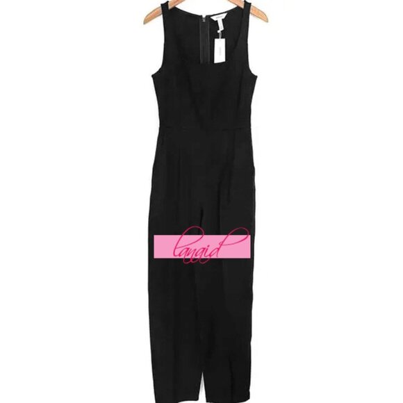 Spanx Ponte Corset Jumpsuit Classic Black Sleeveless Shapewear Relaxed Romper SP - Picture 8 of 12